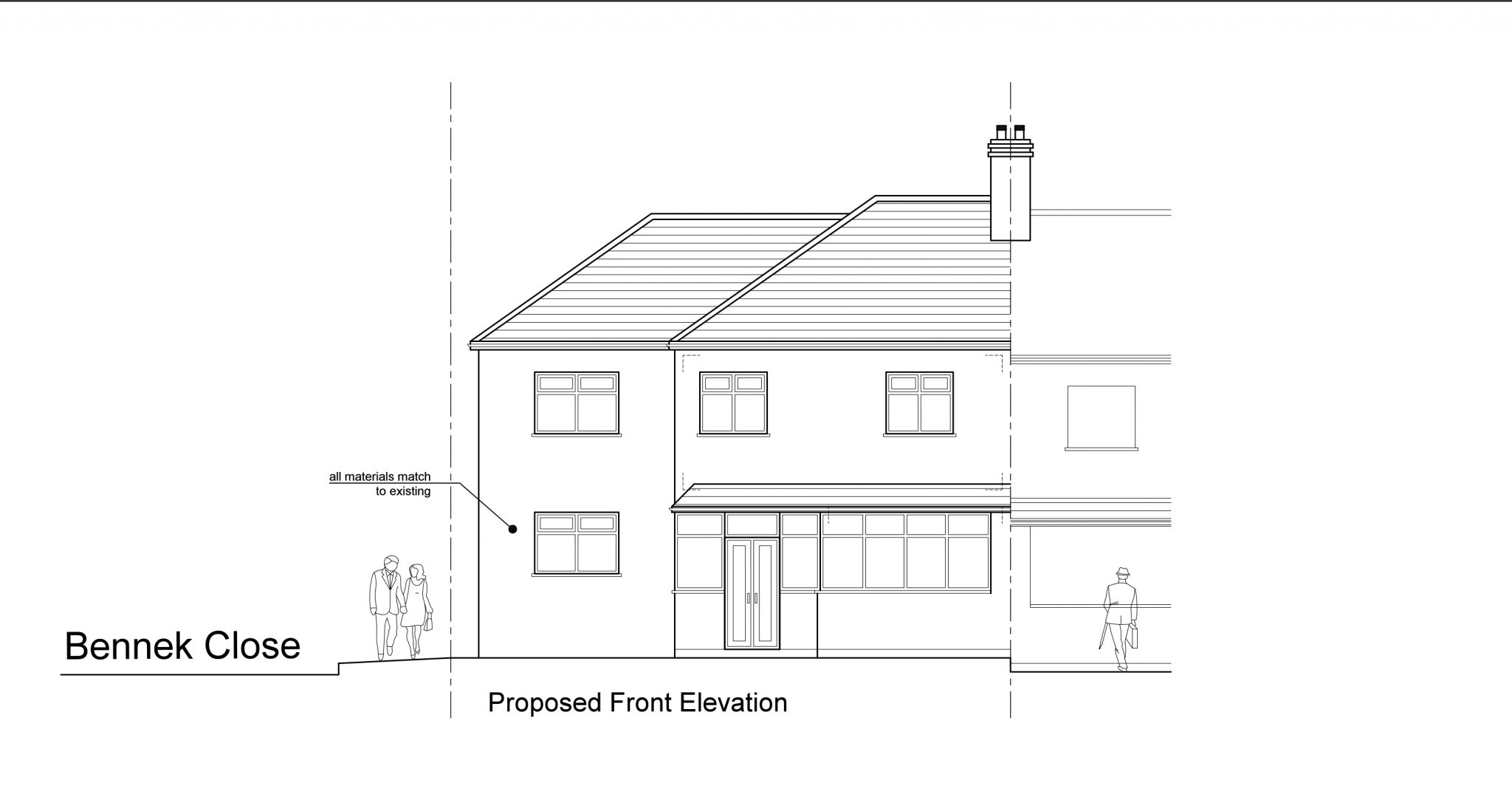 Double Storey Side & Rare Extension Chigwell Architecture in Chigwell